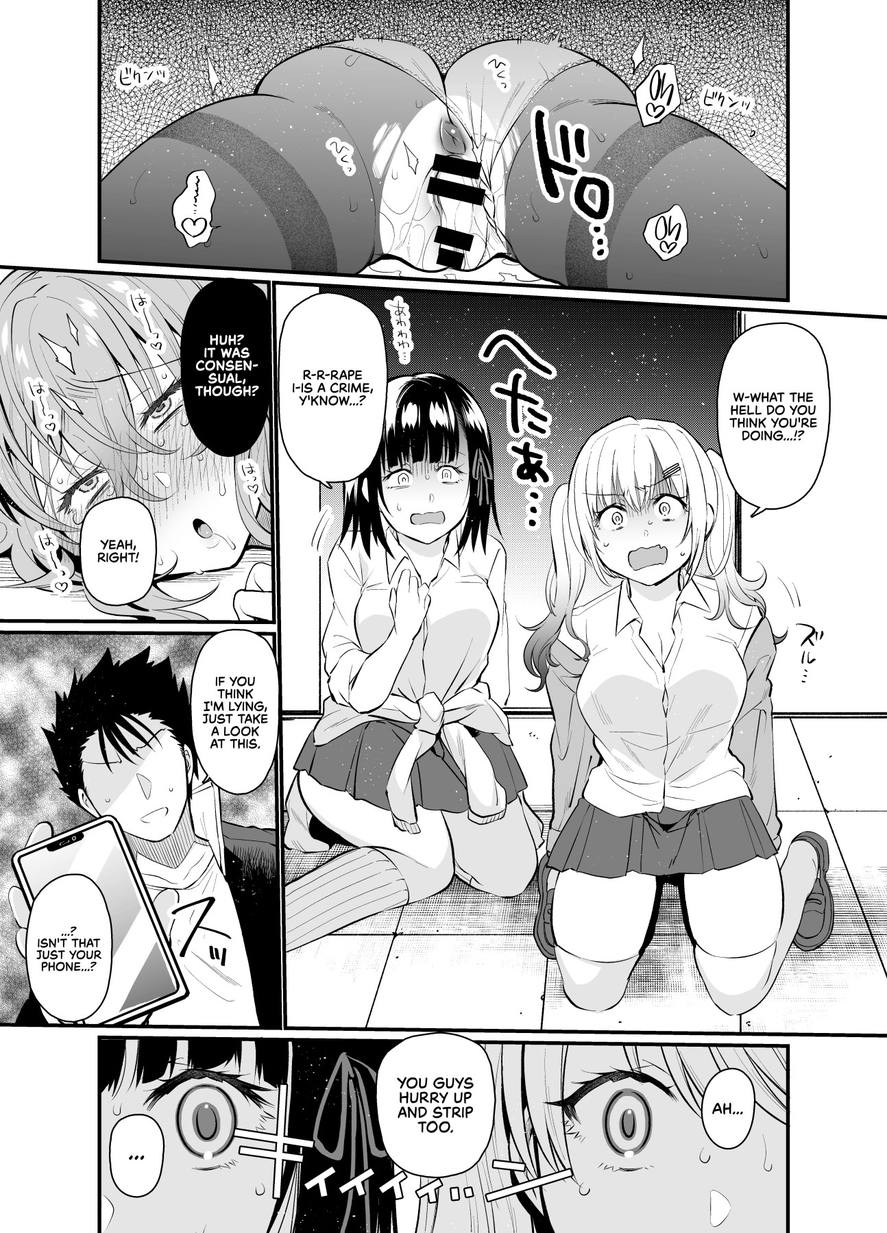 Hentai Manga Comic-Punishing Cheeky Kouhai Gyaru With Hypnosis Sex-Read-19